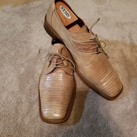 David Eden Genuine Lizard Shoes - Picture 6 of 9